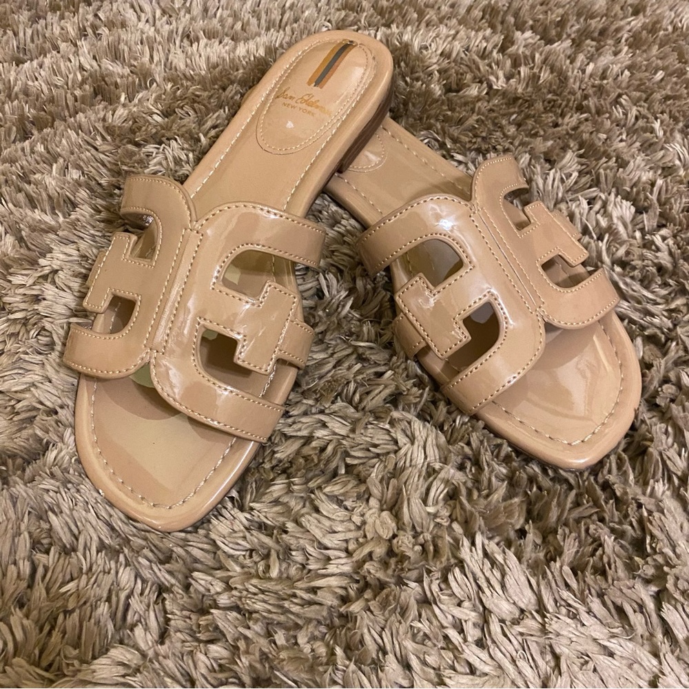Sam Edelman Bay logo slide sandal